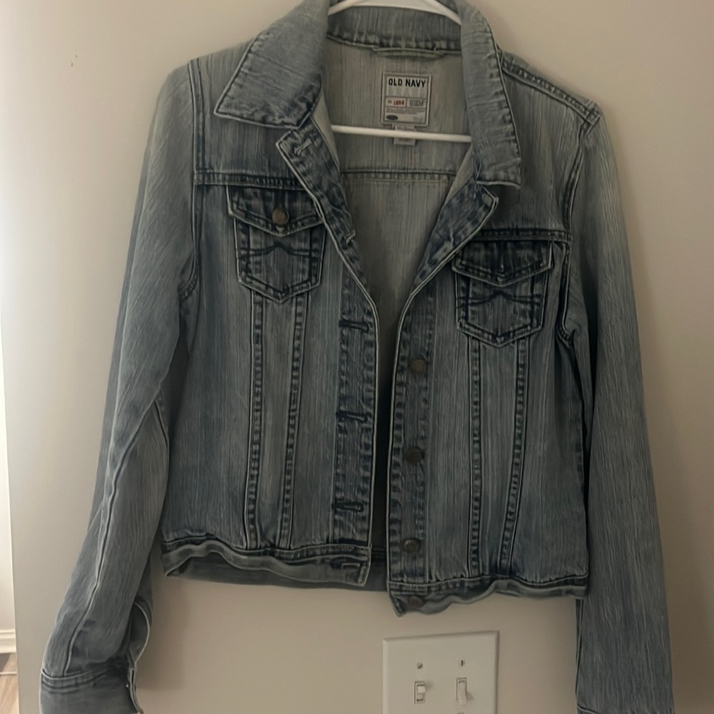 Vintage Light Denim Wash Jean Jacket